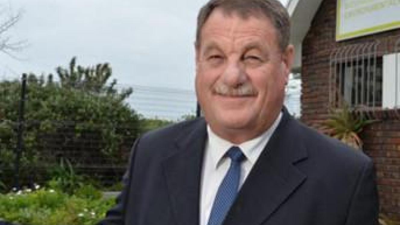 City of Cape Town mayoral committee member for finance, Johan van der Merwe.