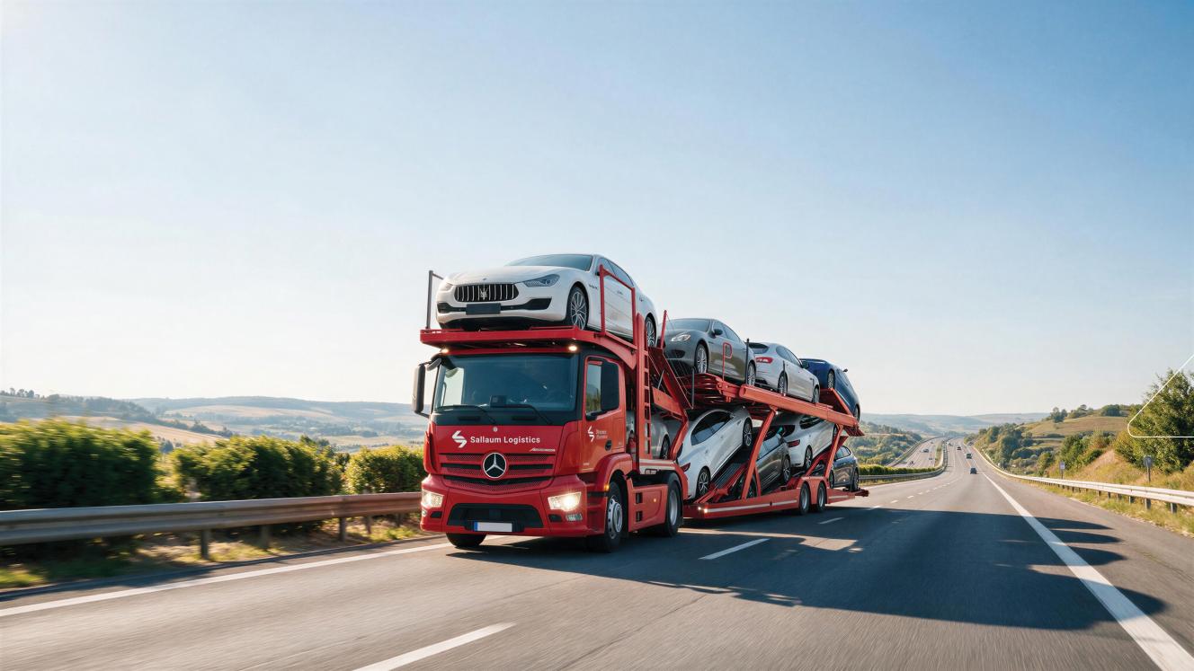 Sallaum Lines' new European road-logistics arm will move finished vehicles between factories, ports, distribution centres and dealerships. 